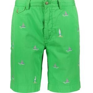 Polo Ralph Lauren Bedford Classic Cotton Twill Chino Short Green Men's Size 42